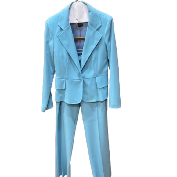 Rampage Clothing Co. Jackets & Blazers - Rampage 2 Piece Greenish Blue Fitted Blazer and Trousers Size 6